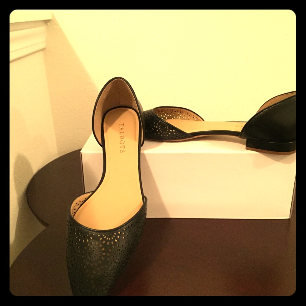Talbots flats Dorsay shoes